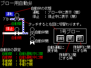ブロー用自動弁